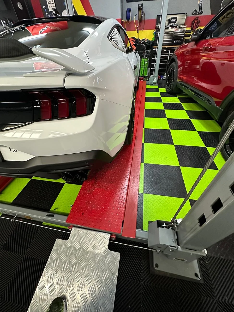 S650 Mustang Finally got a lift in my garage IMG_9094