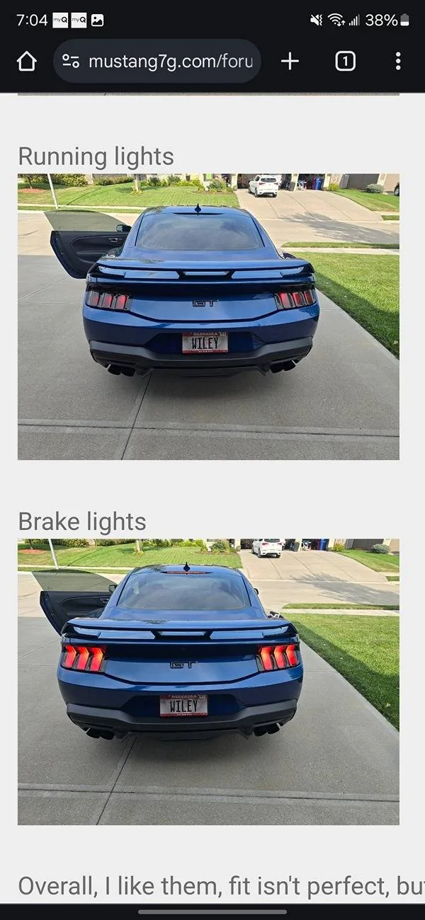 S650 Mustang Smoked tail light covers for the s650 ordered from ebay Screenshot_20240909_190425_Chrom