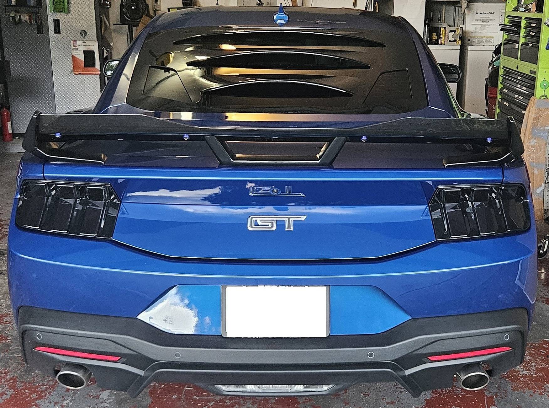 S650 Mustang Smoked tail light covers for the s650 ordered from ebay rear tl after