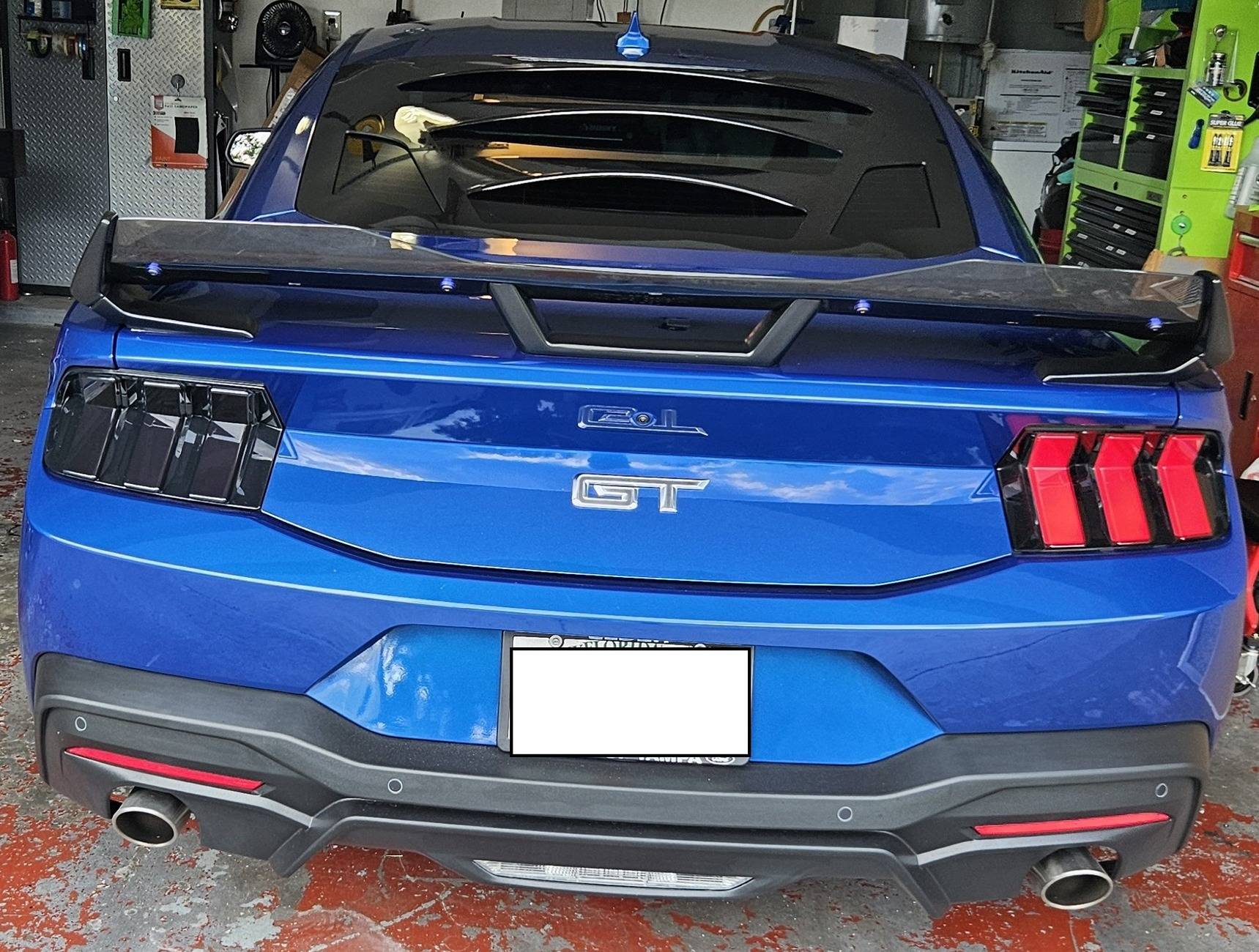 S650 Mustang Smoked tail light covers for the s650 ordered from ebay smoked vs red