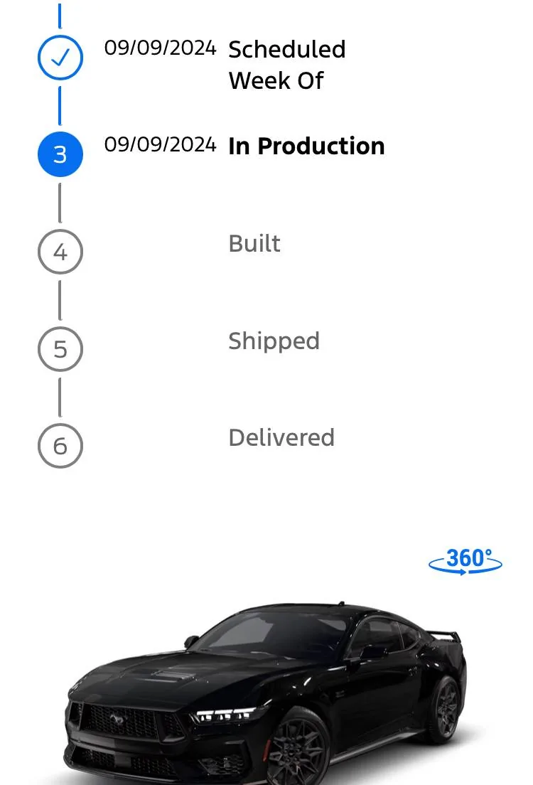 S650 Mustang 2024 Mustang Scheduling This Week (9/5/24) for Production Weeks 9/30 - 10/28 IMG_9105