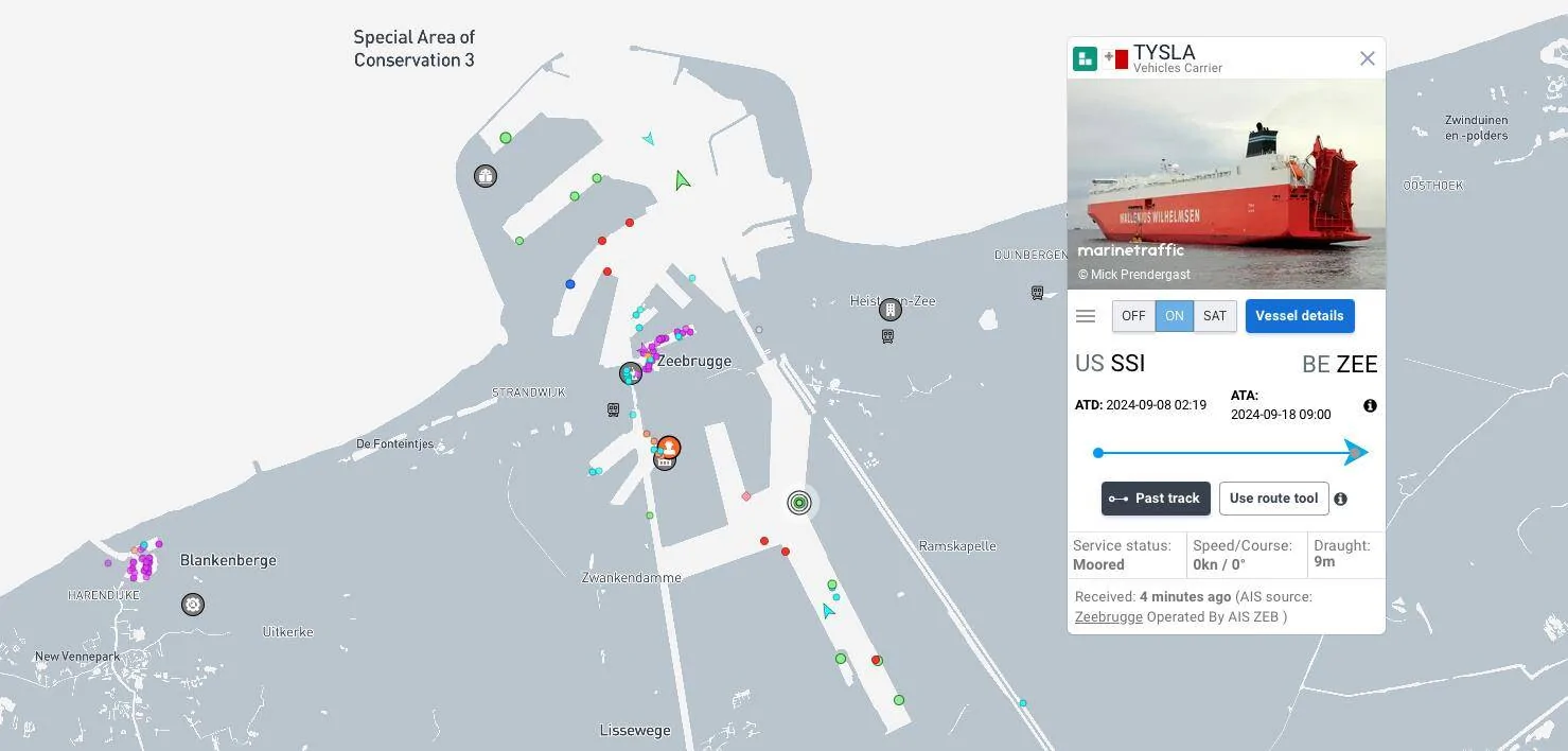 S650 Mustang Tracking your Mustang between Baltimore & Australia Screenshot 2024-09-19 at 8.57.58 AM