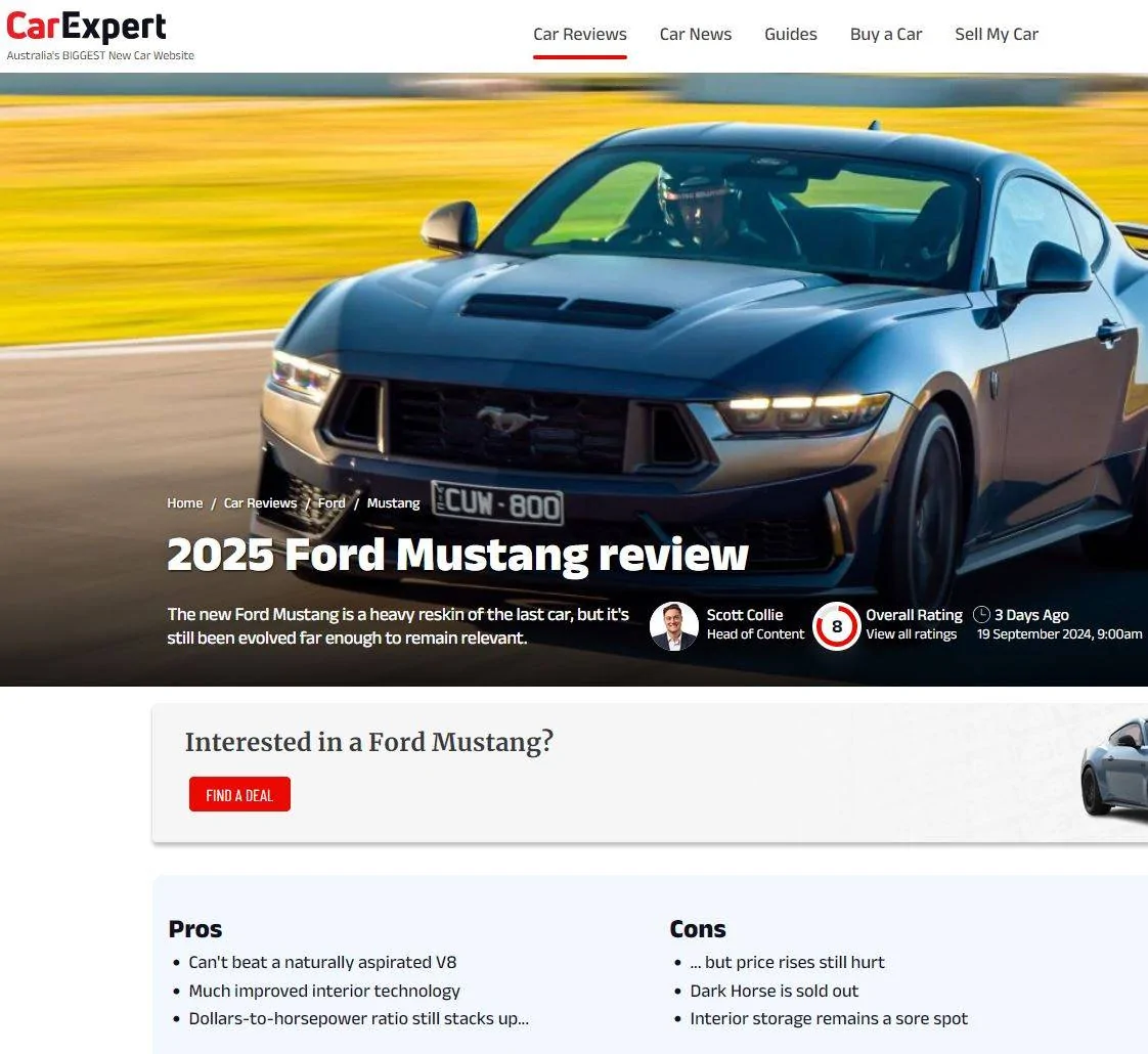 S650 Mustang MY24.50 Australian Mustang S650 Reviews 2