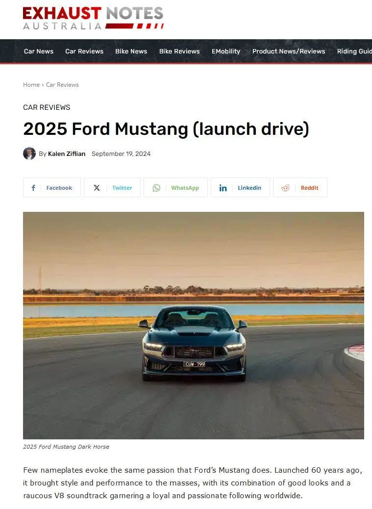 S650 Mustang MY24.50 Australian Mustang S650 Reviews 9