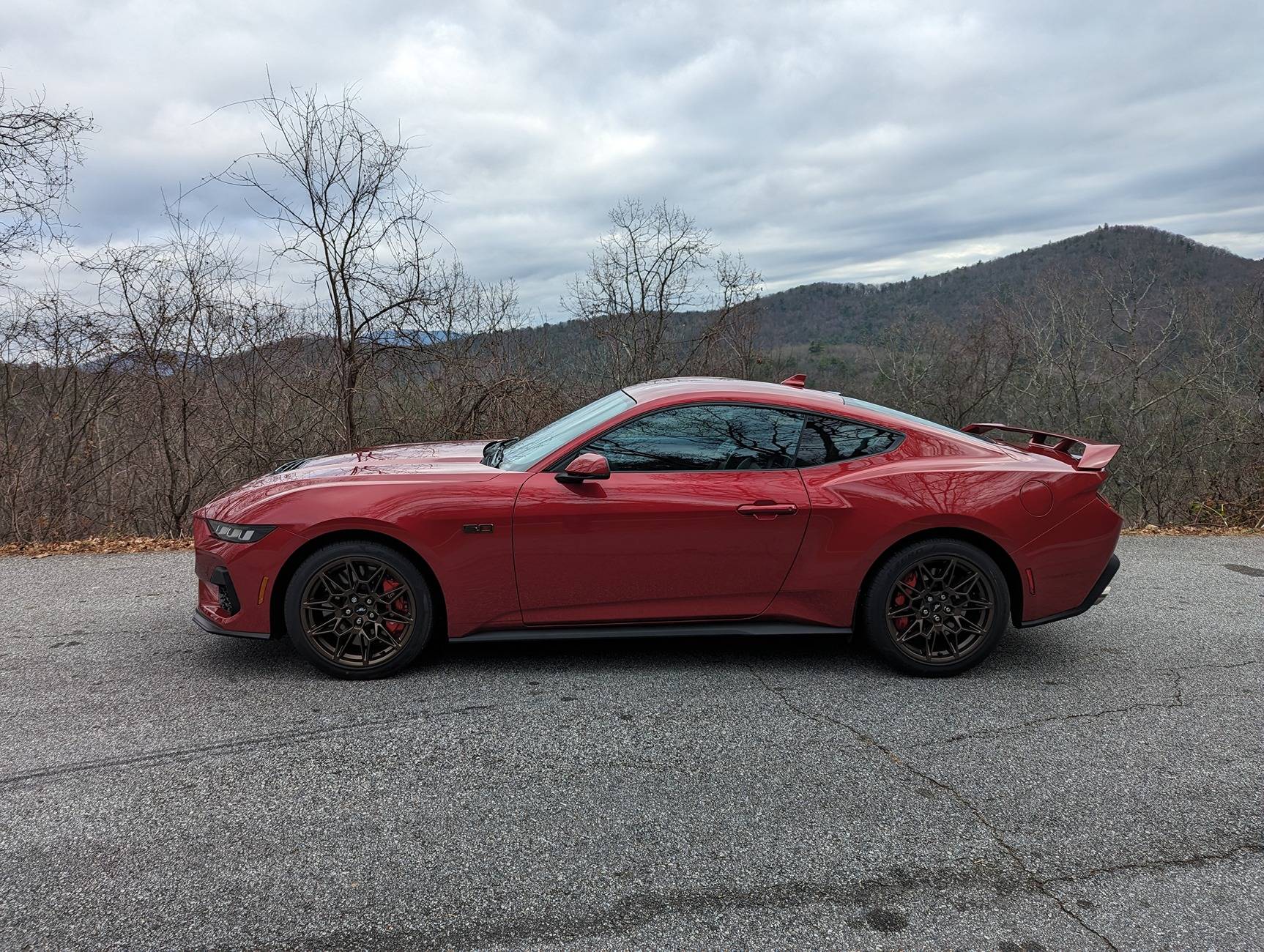 S650 Mustang 2024 GT Premium on lot. PXL_20231223_153743643