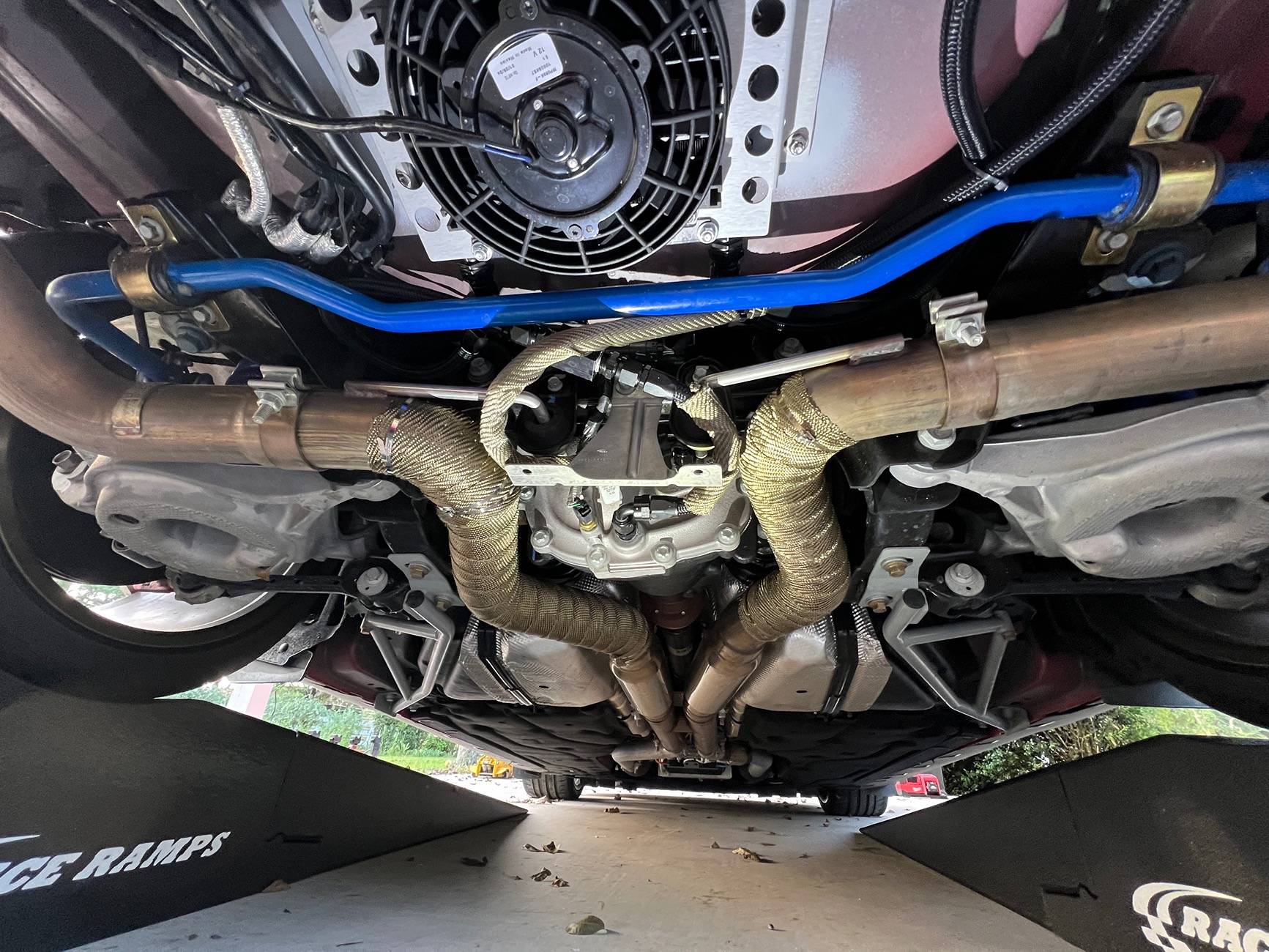 S650 Mustang MMR Differential Oil Cooler Kit Install- Update 9/21/24 Track Testing IMG_4874