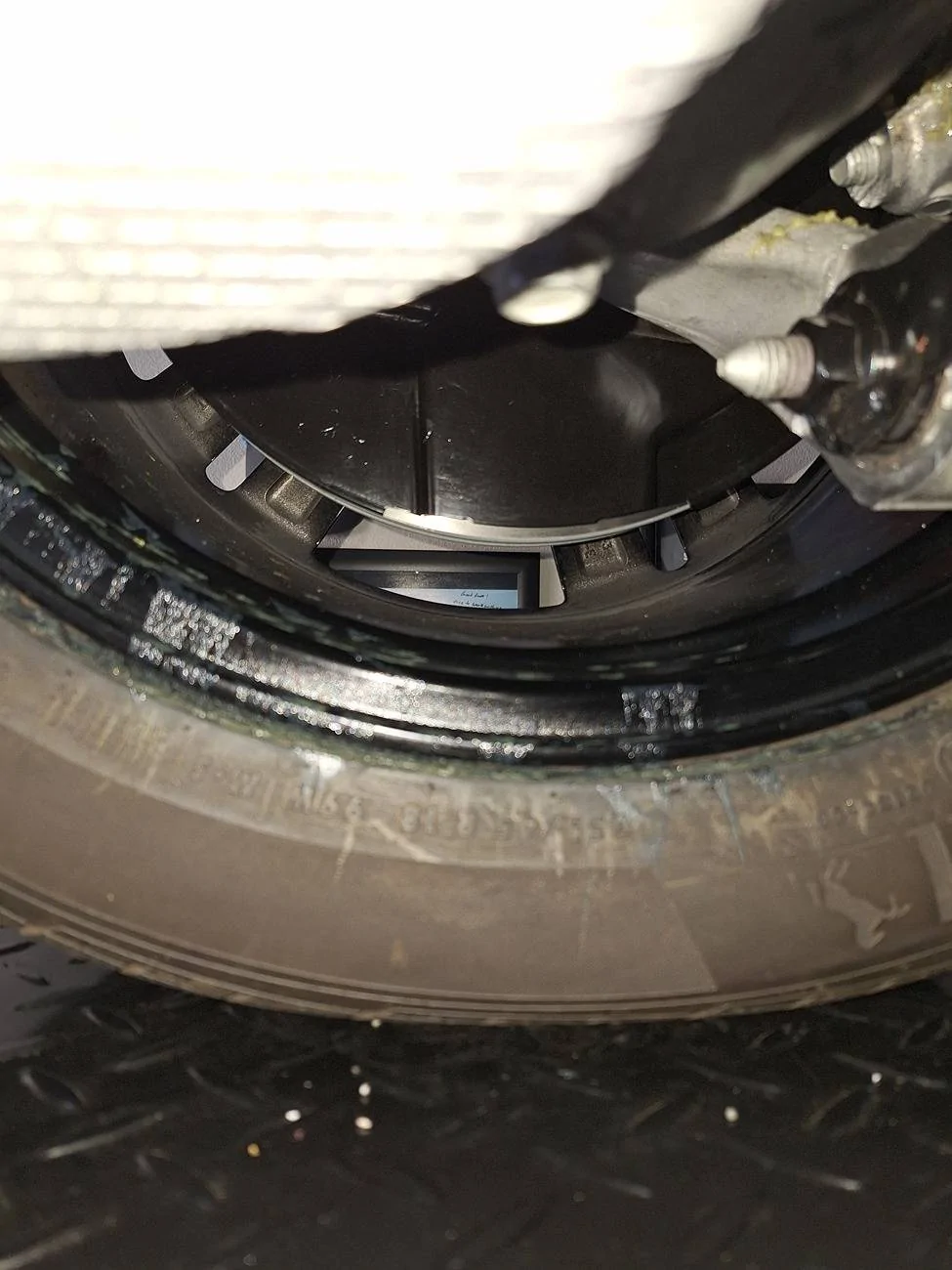 S650 Mustang 2024 CV boot puked all its grease 20240924_131946