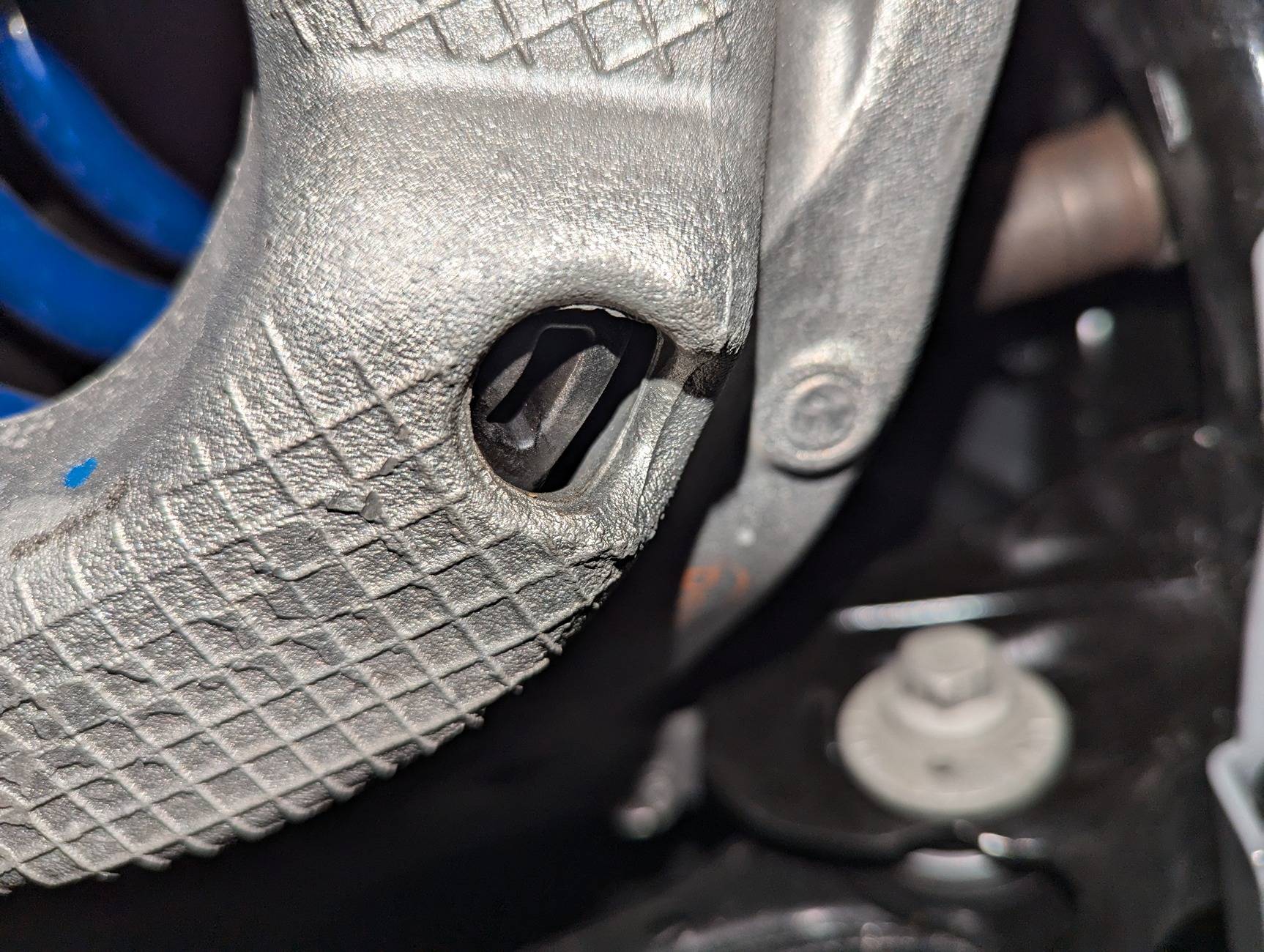 S650 Mustang Rear ride height with lowering springs still too high PXL_20240926_000213957