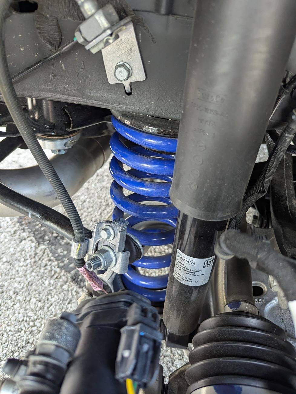 S650 Mustang Rear ride height with lowering springs still too high 1000010344