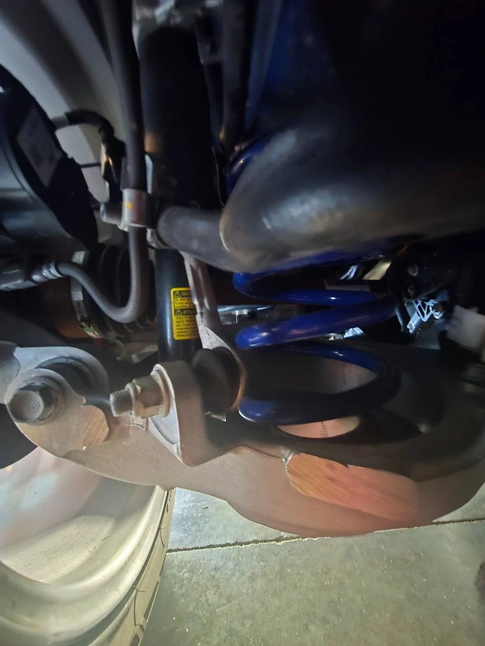 S650 Mustang Rear ride height with lowering springs still too high 20240926_164624