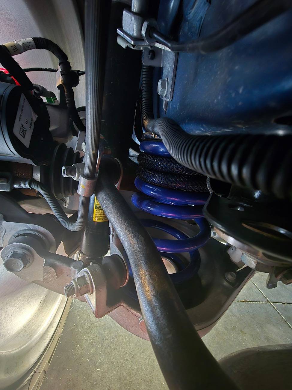 S650 Mustang Rear ride height with lowering springs still too high 20240926_164407