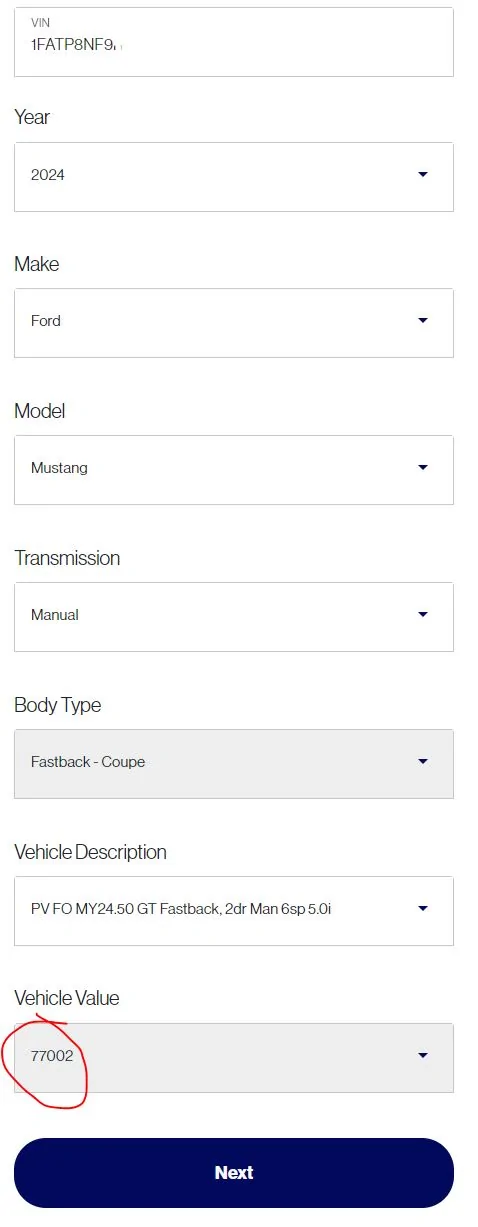 S650 Mustang Insurance for 2024 S650 Mustang Ford2