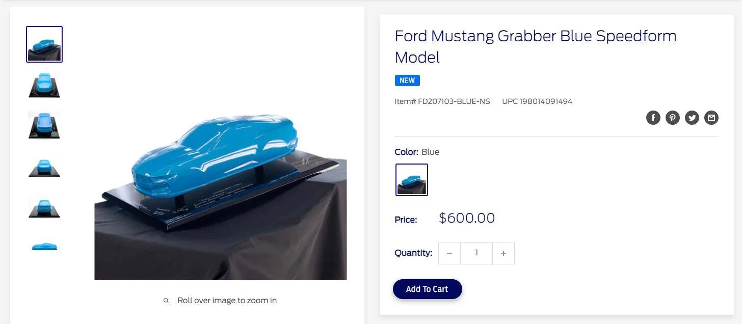 S650 Mustang Rare Mustang Memorbilia on Ford Merchandise? Screenshot 2024-10-01 123448