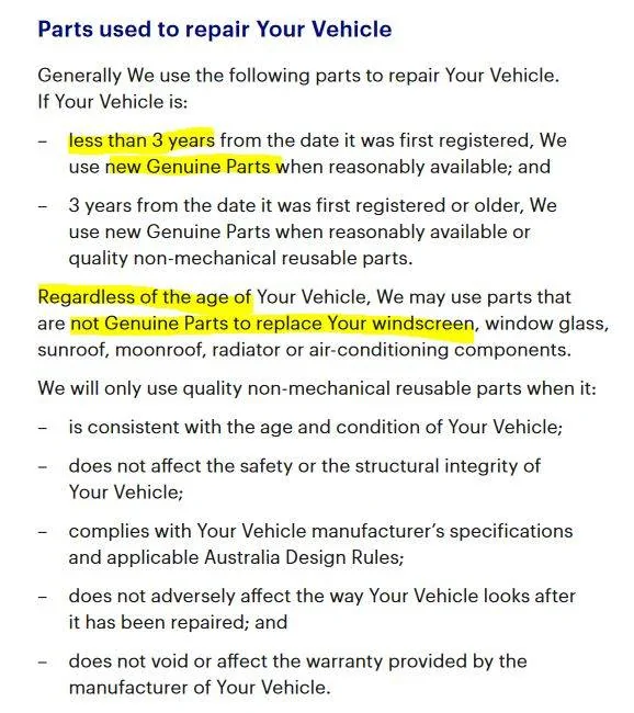 S650 Mustang Insurance for 2024 S650 Mustang NRMA parts