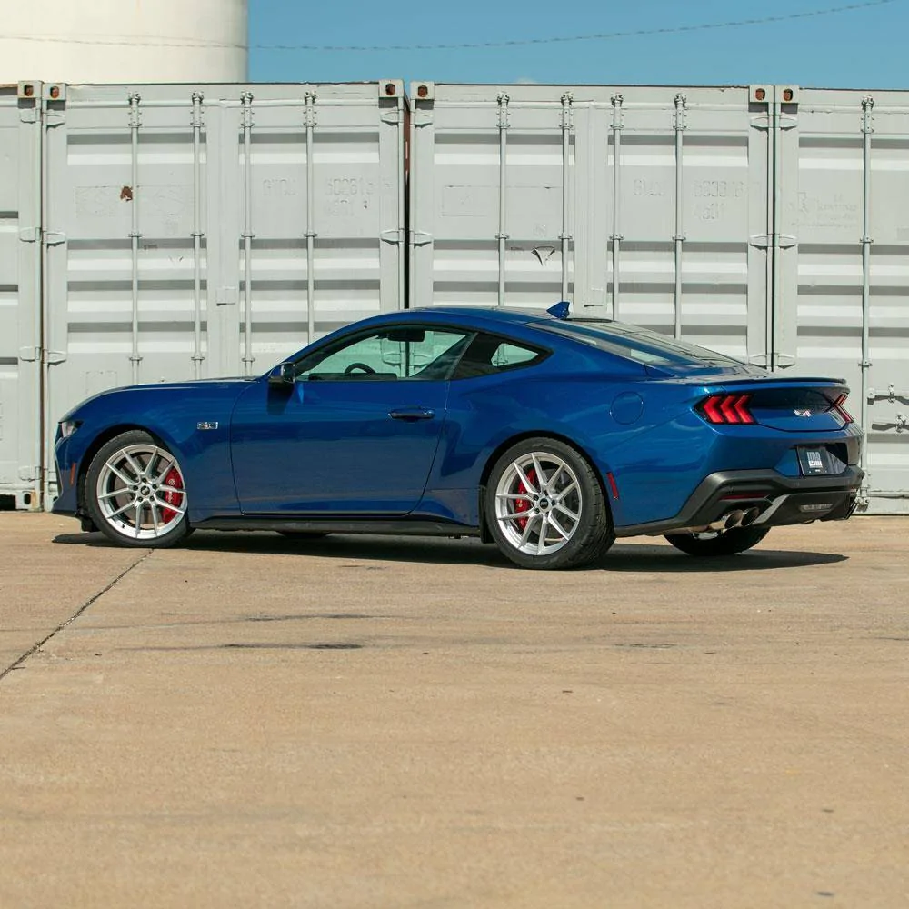 S650 Mustang NEW! SVE DHP1 Wheels For 2005-2025 Mustangs sve-mustang-dhp1-wheel-firestone-tire-kit-19x10-11-silver-24-25_5582e391