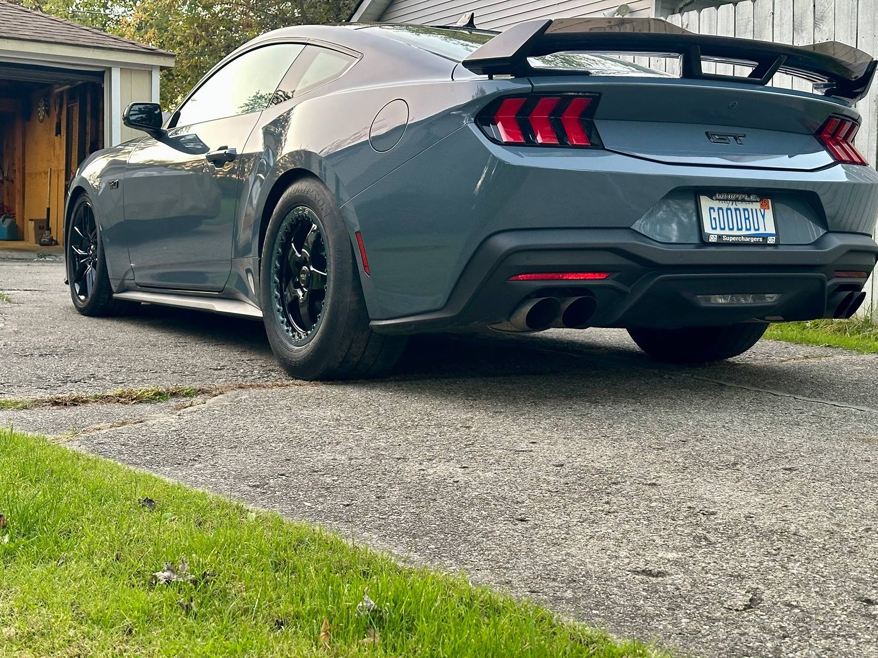 S650 Mustang Vapor blue bead locks IMG_2652