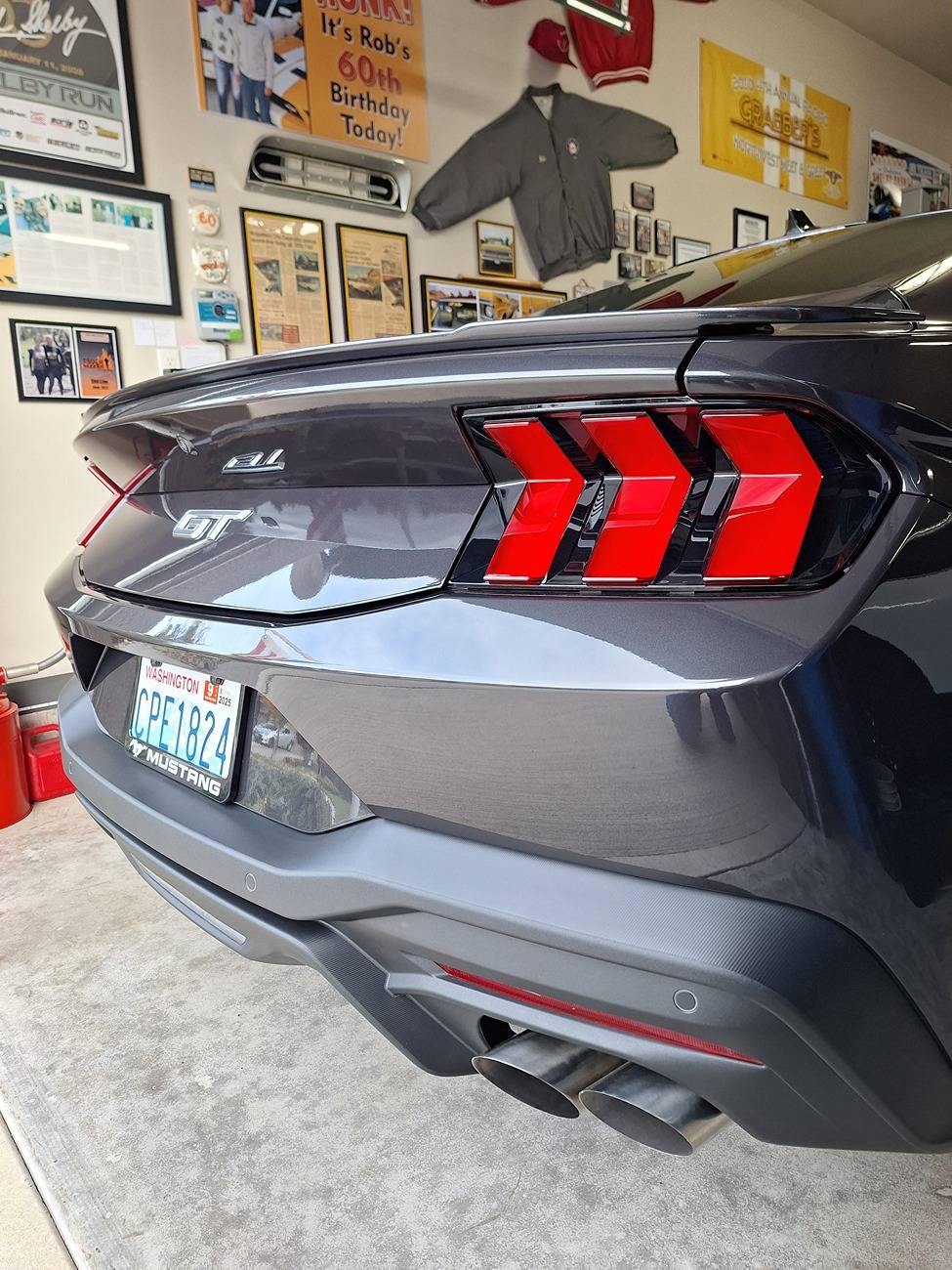 S650 Mustang Ford License Plate Frame $22 Bucks 20241019_172058