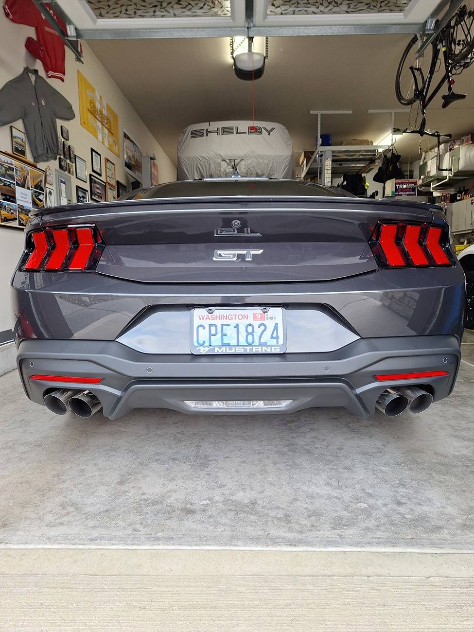 S650 Mustang Ford License Plate Frame $22 Bucks 20241019_172038