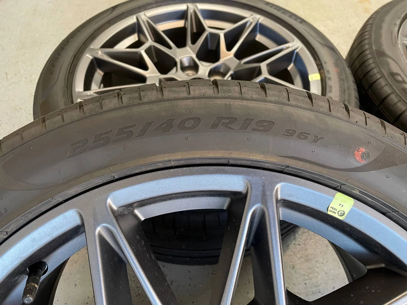S650 Mustang 2024 GT PP Carbonized Gray Wheels / Pirelli PZero Tires IMG_0552