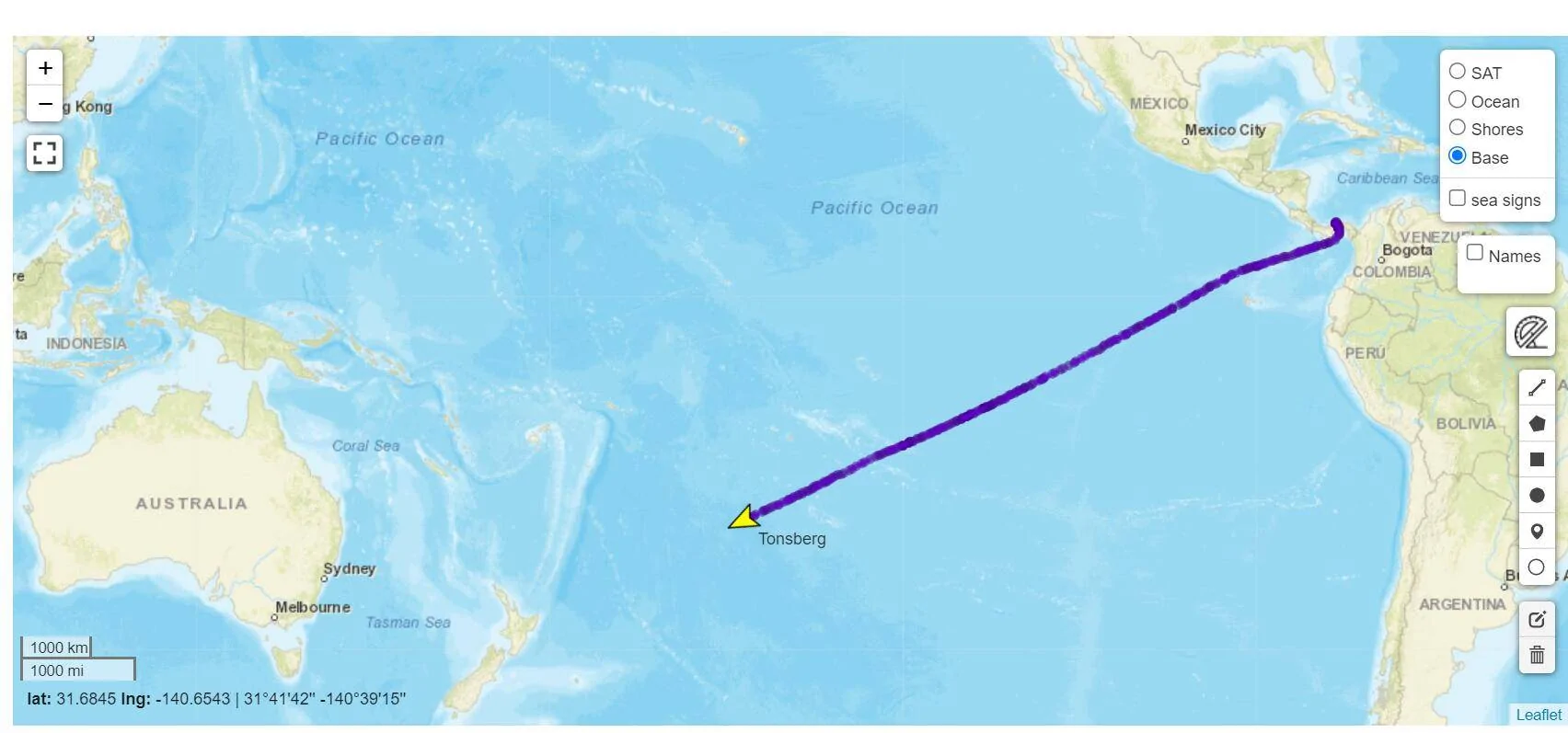S650 Mustang Tracking your Mustang between Baltimore & Australia Screenshot (1)