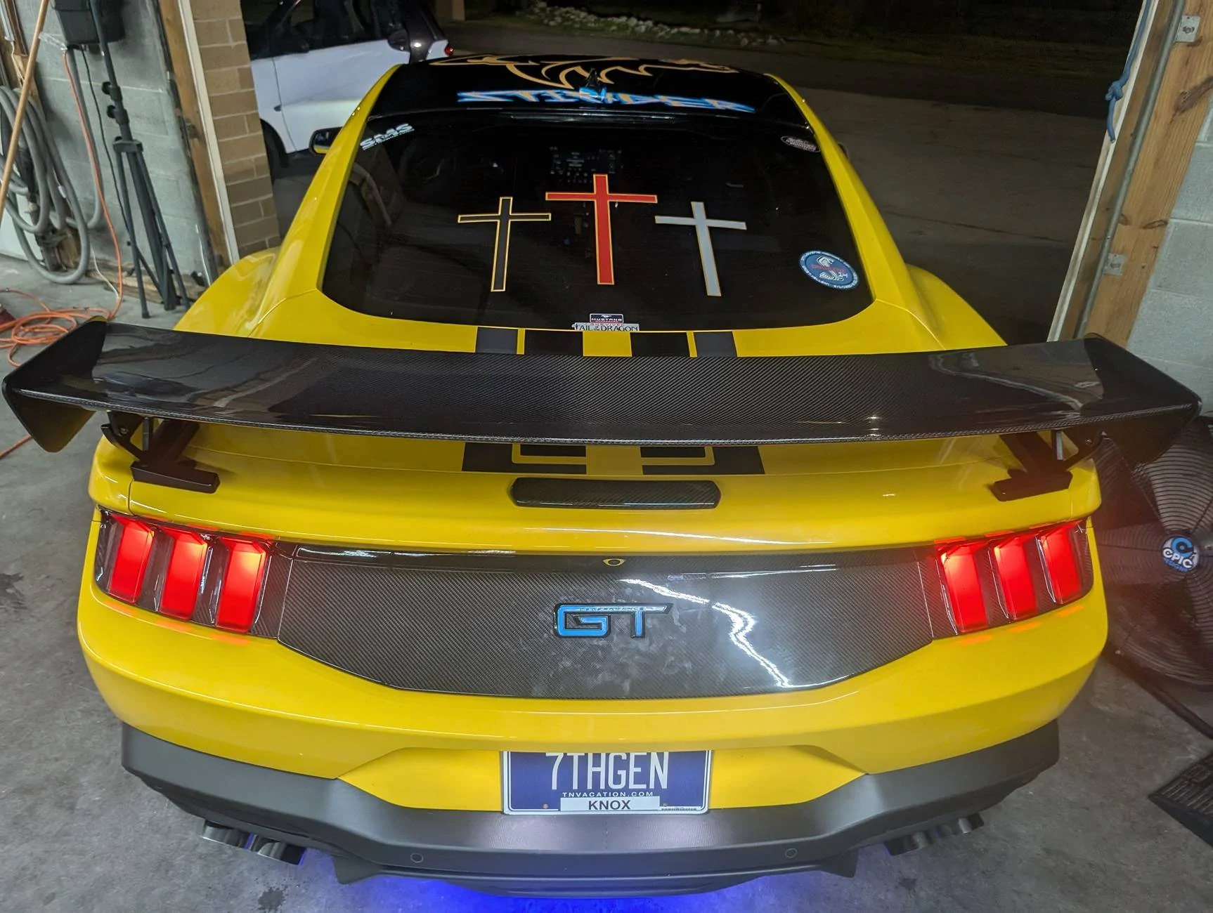 S650 Mustang Carbon fiber parts installed inbound783473699657148743