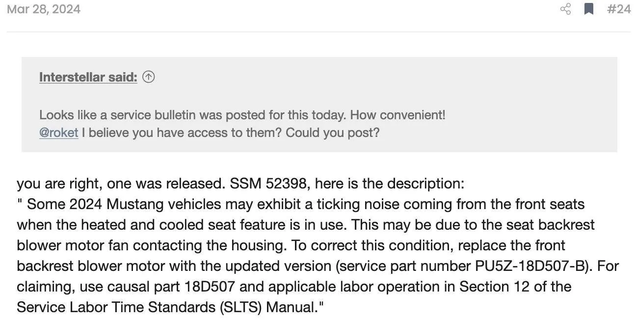 S650 Mustang Noise from driver seat fan. Screenshot 2024-10-23 at 5.26.08 PM