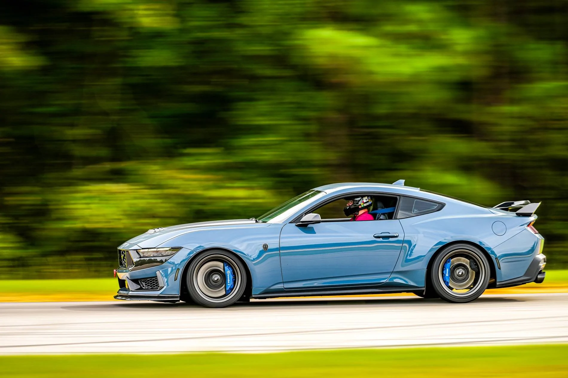 S650 Mustang 2024 Mustang Baer Eradispeed+ Rotors TESTED | 60-0 Braking & Road Course & More 04