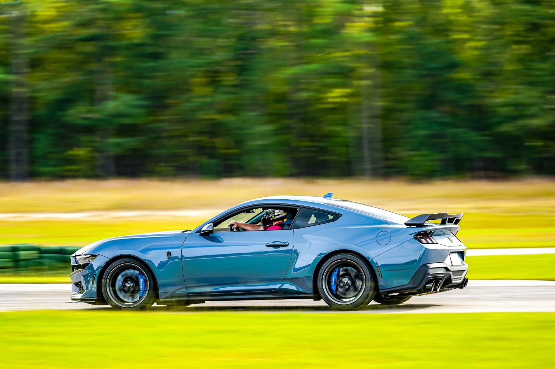 S650 Mustang 2024 Mustang Baer Eradispeed+ Rotors TESTED | 60-0 Braking & Road Course & More 09