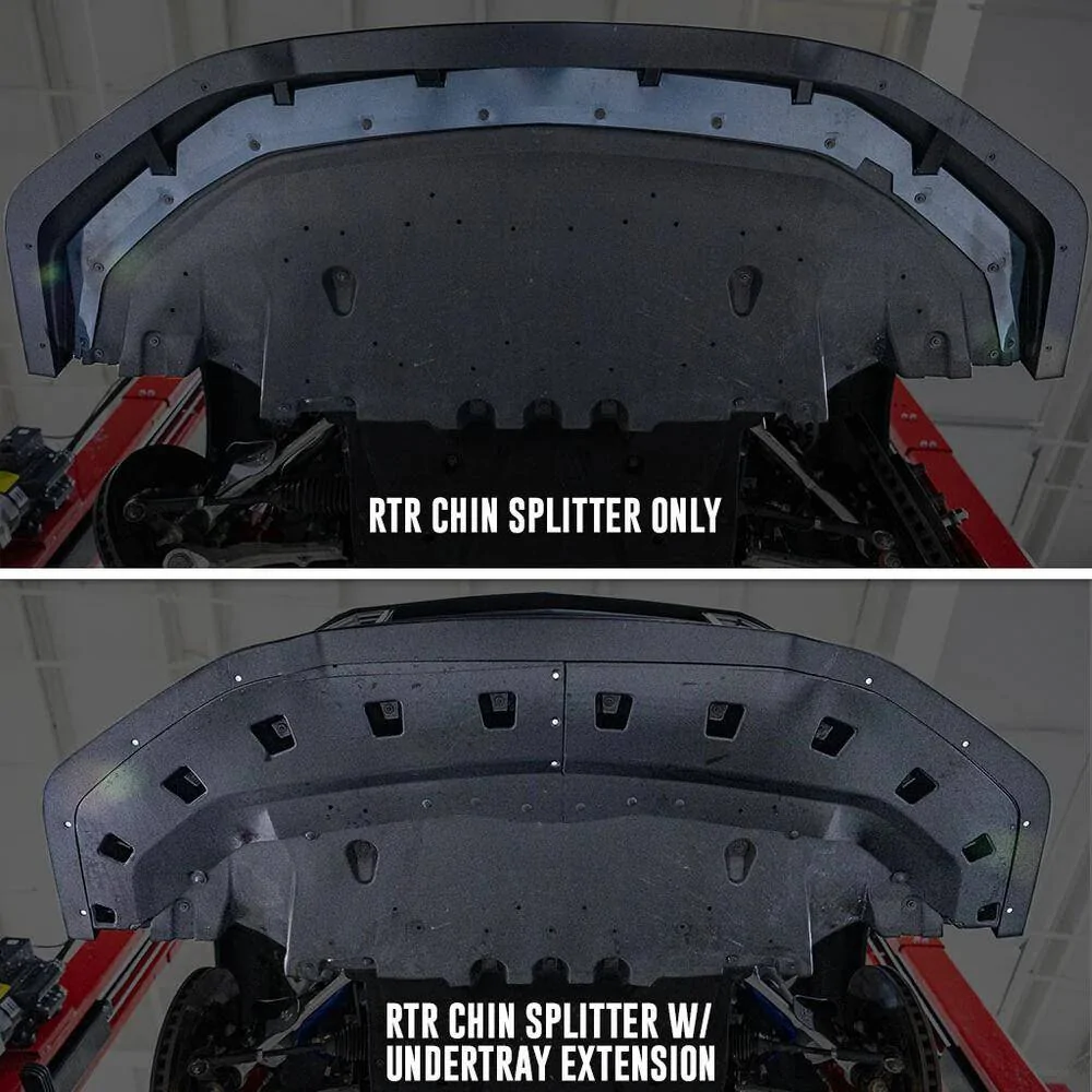 S650 Mustang Sto N Sho front license plate holder rtr splitter