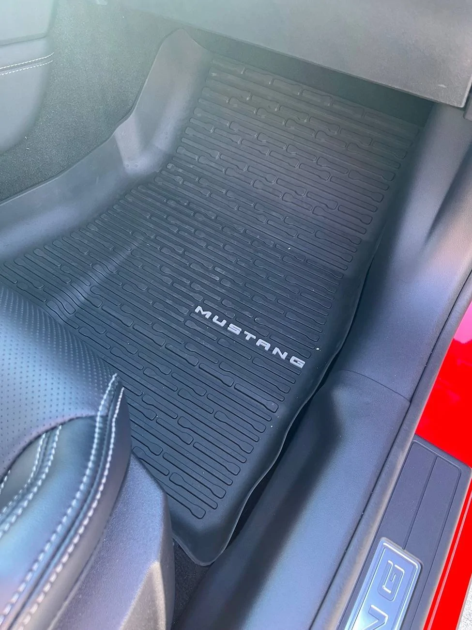 S650 Mustang Carpet Mats for 401A. IMG_1716