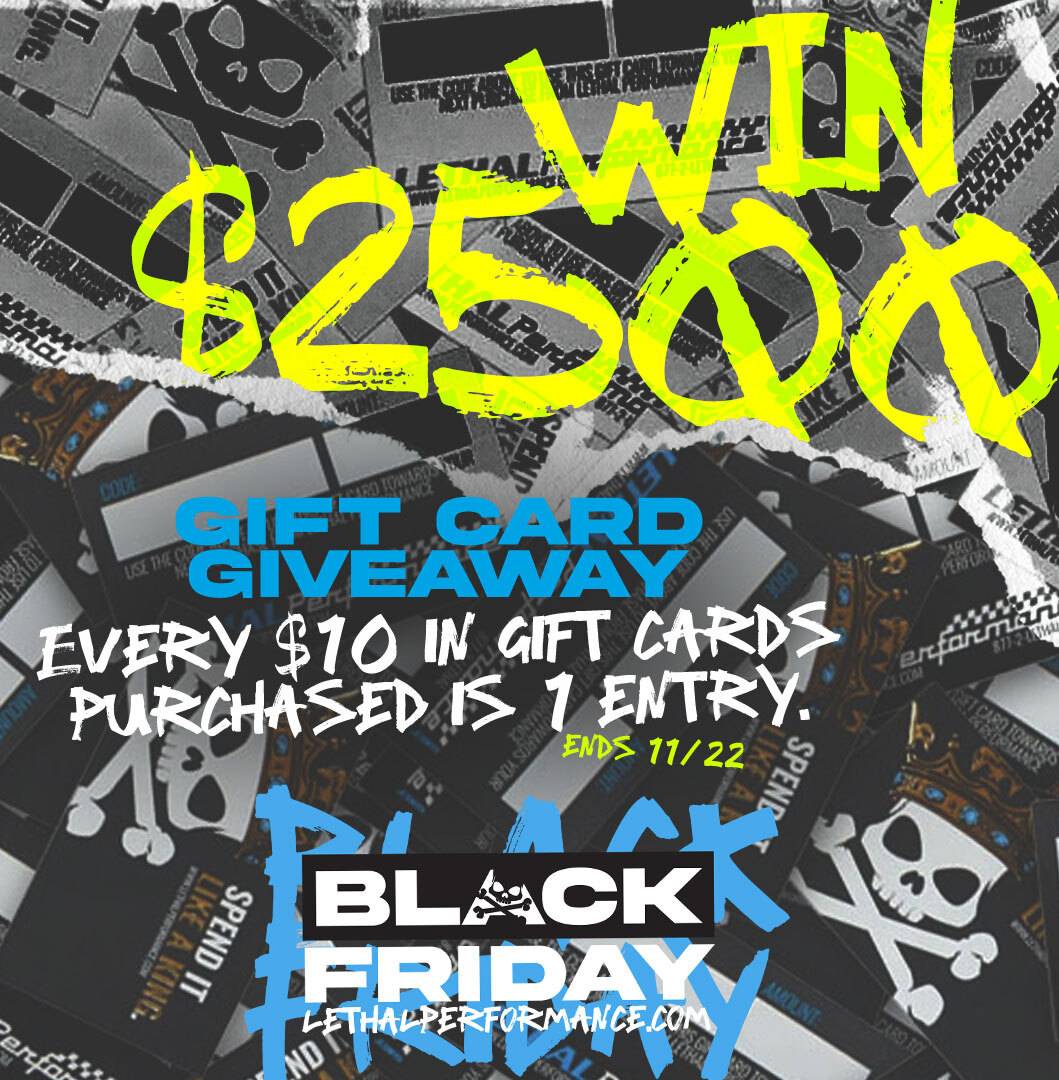 S650 Mustang Black Friday 2024 at Lethal Performance has BEGUN! giftcardgiveaway (3)