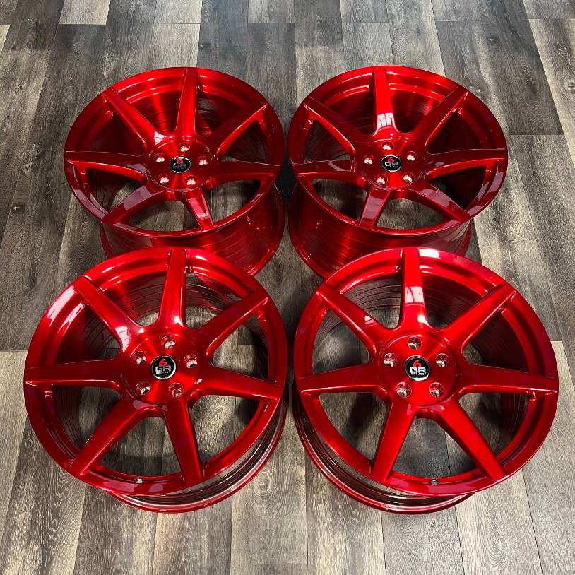 S650 Mustang On Sale! Project6GR In Stock Inventory Specials 6GR7-BRUSHED-RED-8 (2)