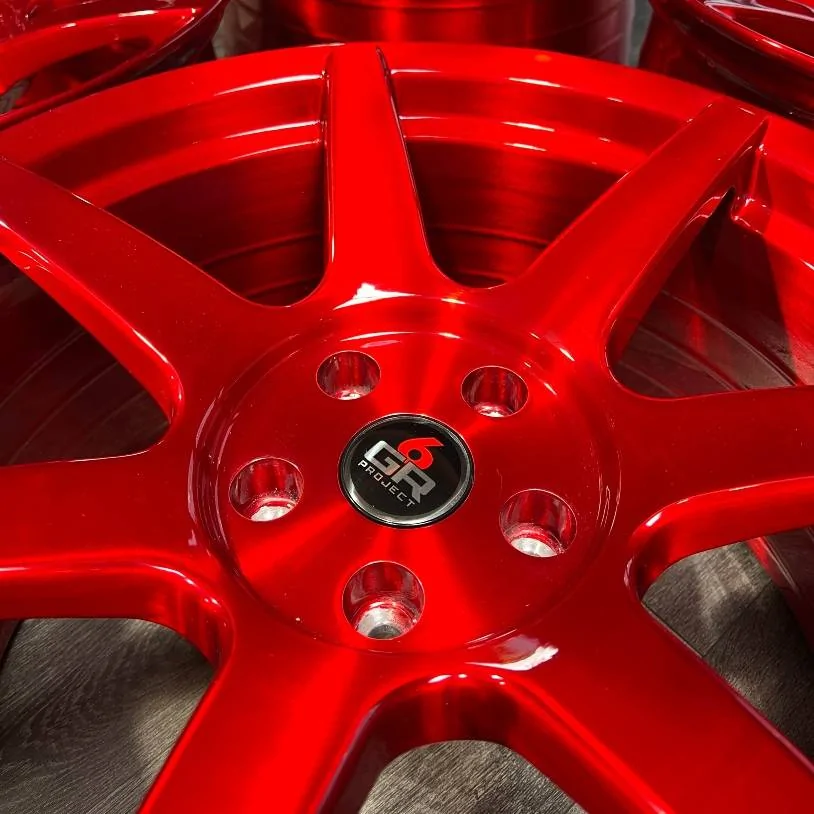 S650 Mustang On Sale! Project6GR In Stock Inventory Specials 6GR7-BRUSHED-RED-6
