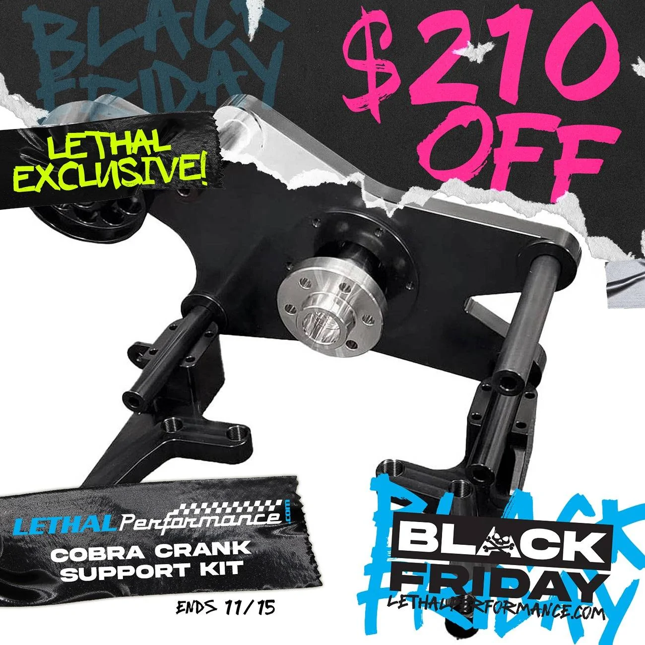 S650 Mustang Black Friday 2024 at Lethal Performance has BEGUN! LP_CobraCrankSupport