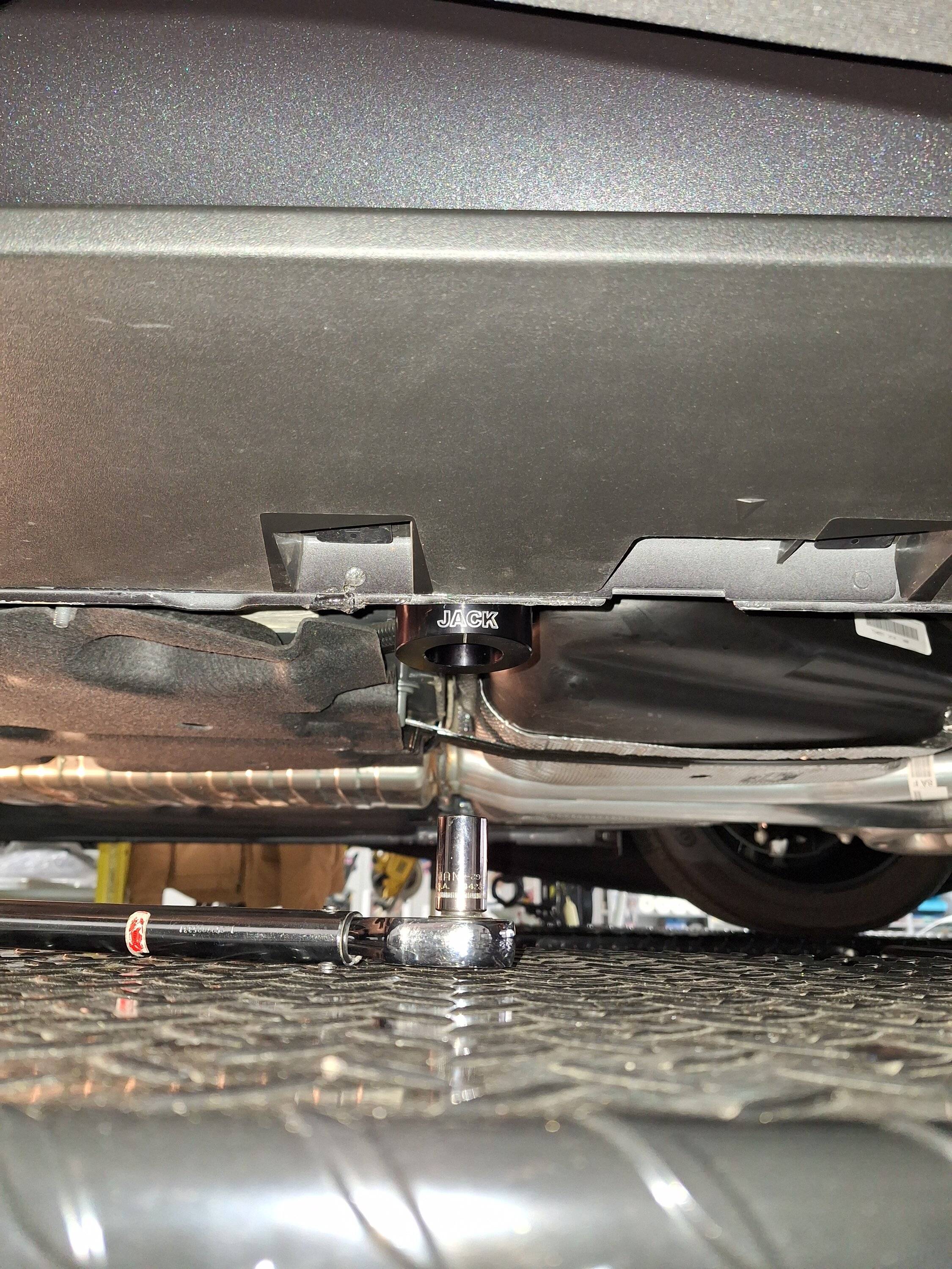 S650 Mustang Installed Permanent LMR Jack Pads 20241109_143807