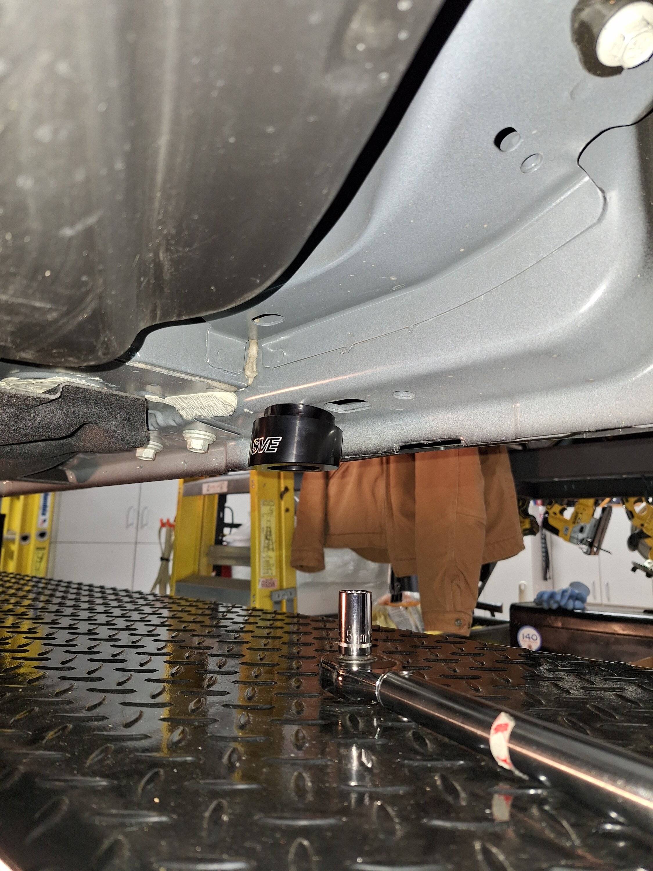 S650 Mustang Installed Permanent LMR Jack Pads 20241109_144321