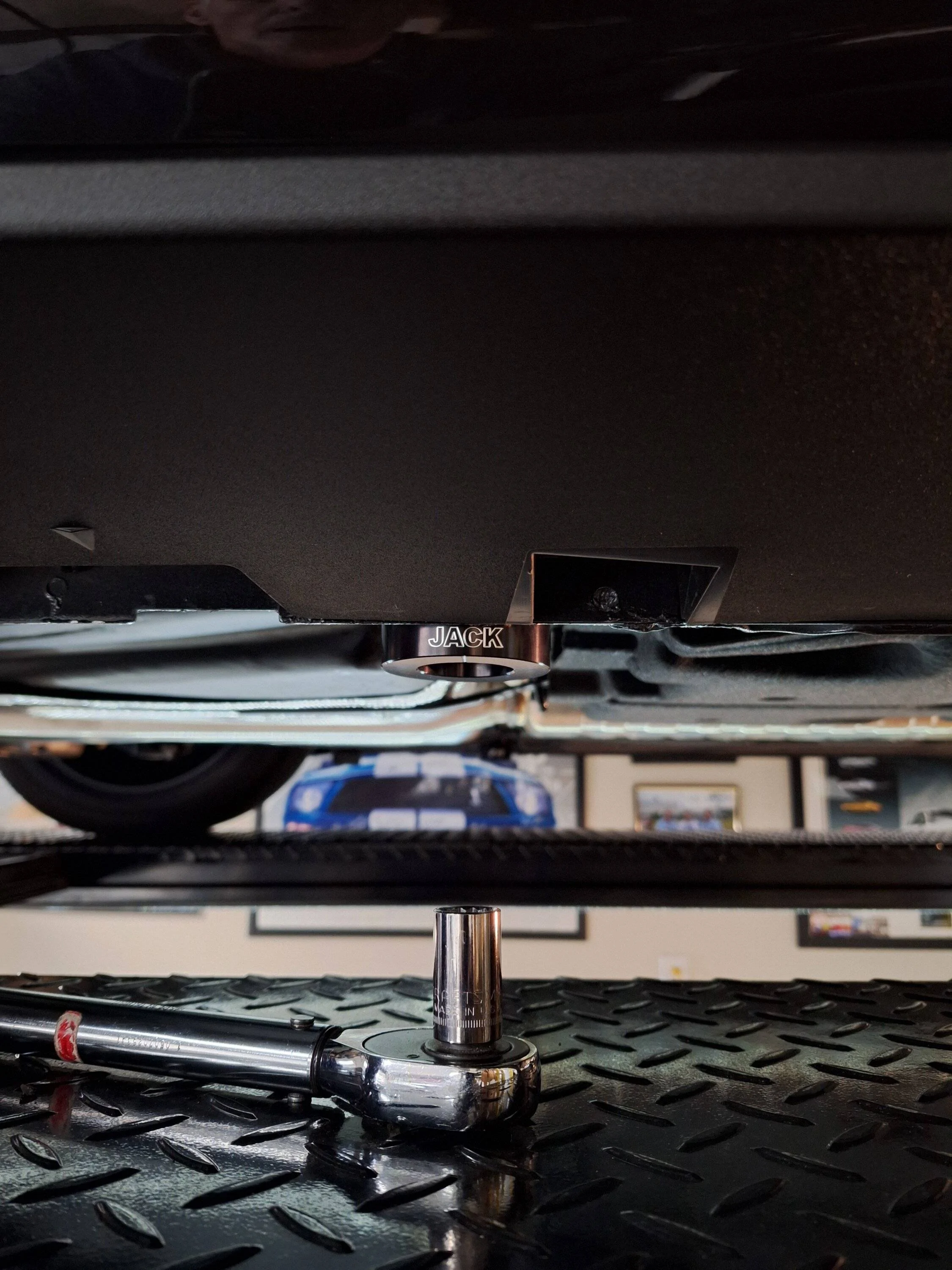 S650 Mustang Installed Permanent LMR Jack Pads 20241109_144521