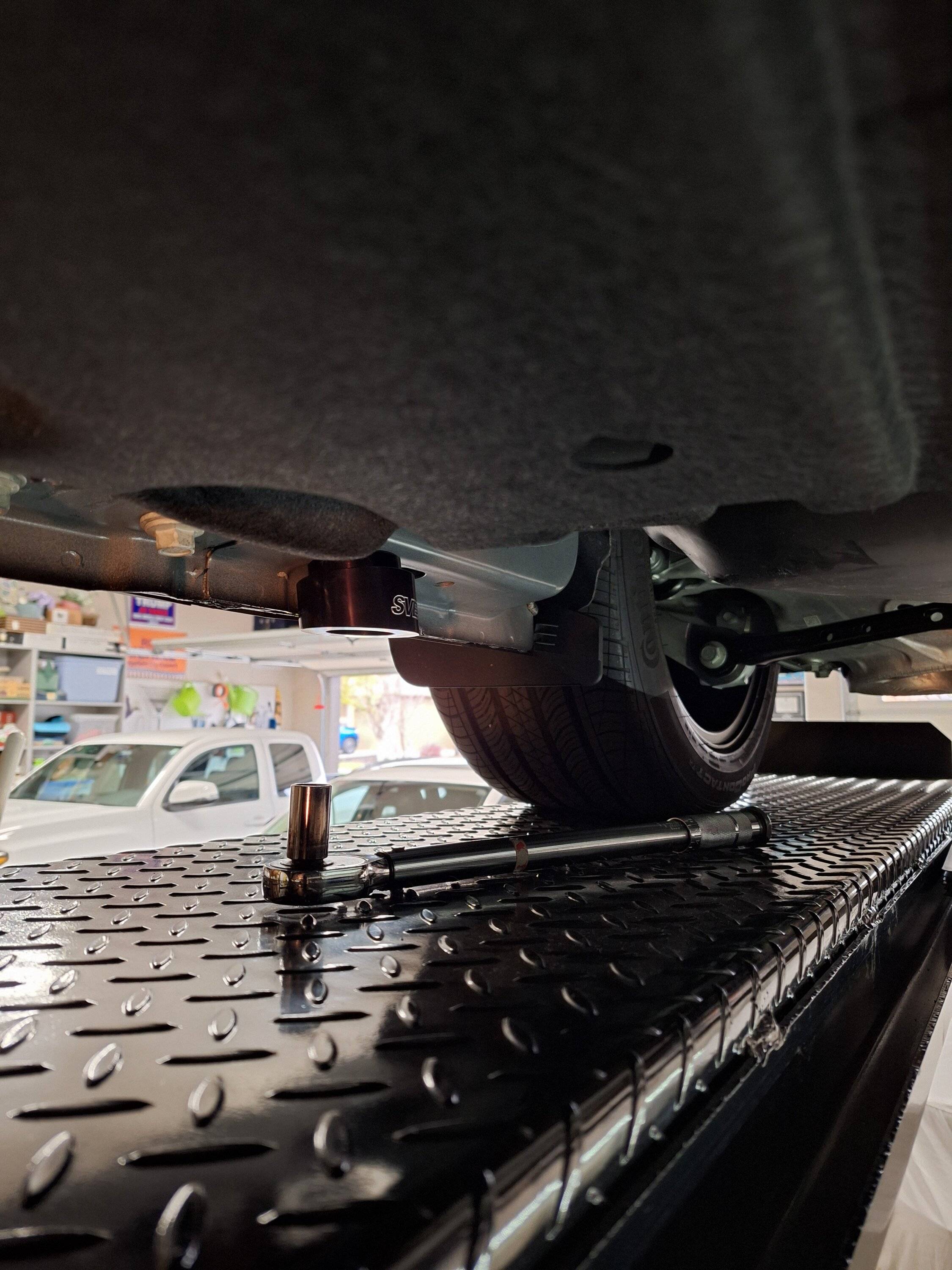 S650 Mustang Installed Permanent LMR Jack Pads 20241109_144533