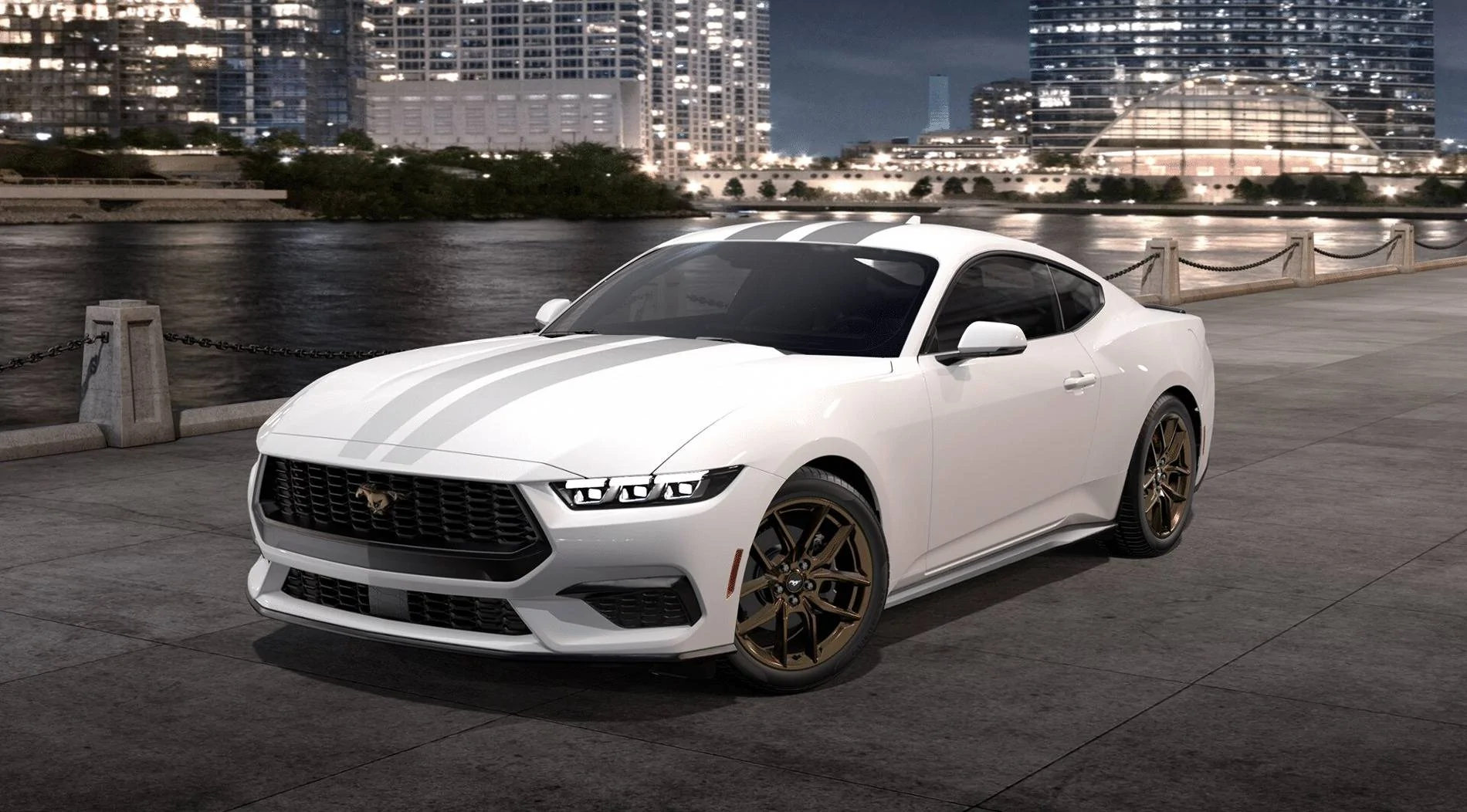 S650 Mustang Ford Accessories now has the factory stripes! 1731210471450-0o