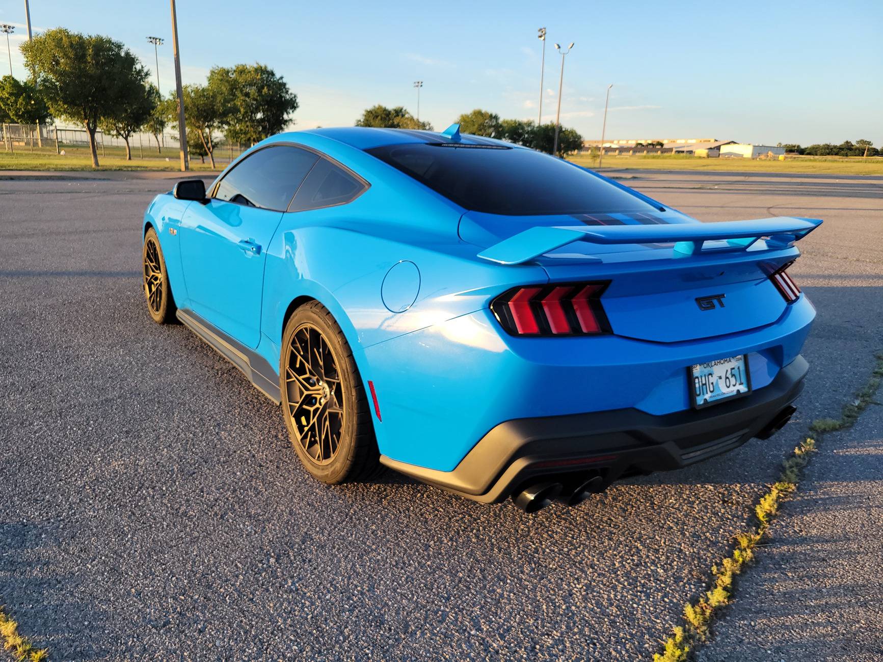 S650 Mustang Ford Performance Borla Exhaust Axle back stock Resonator / Full cutback -- any video / sound clips? 20240622_202242