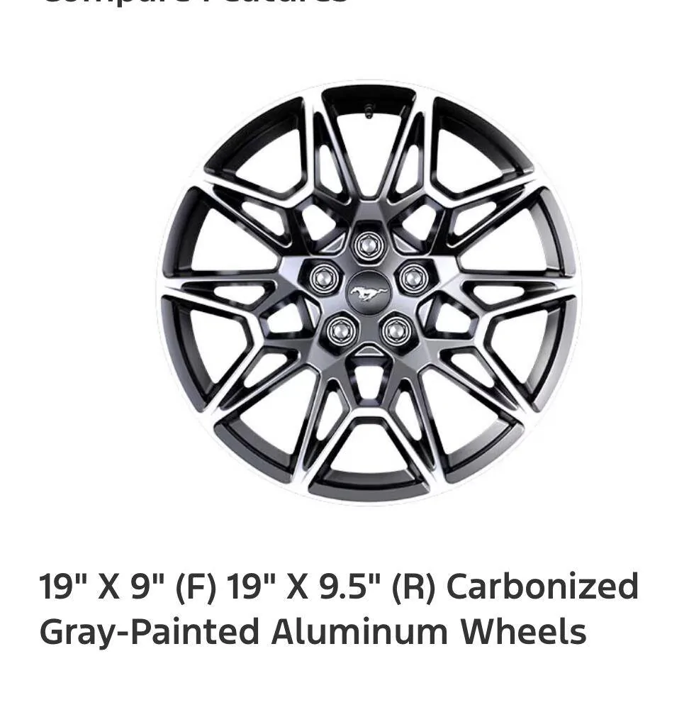 S650 Mustang Gray Performance pack wheel color code Screenshot 2024-11-19 at 3.58.12 pm