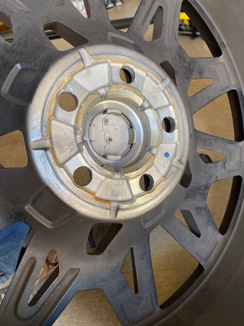 S650 Mustang Wheel Spacers!! Rear Driver Wheel Inner Wheel.JPG