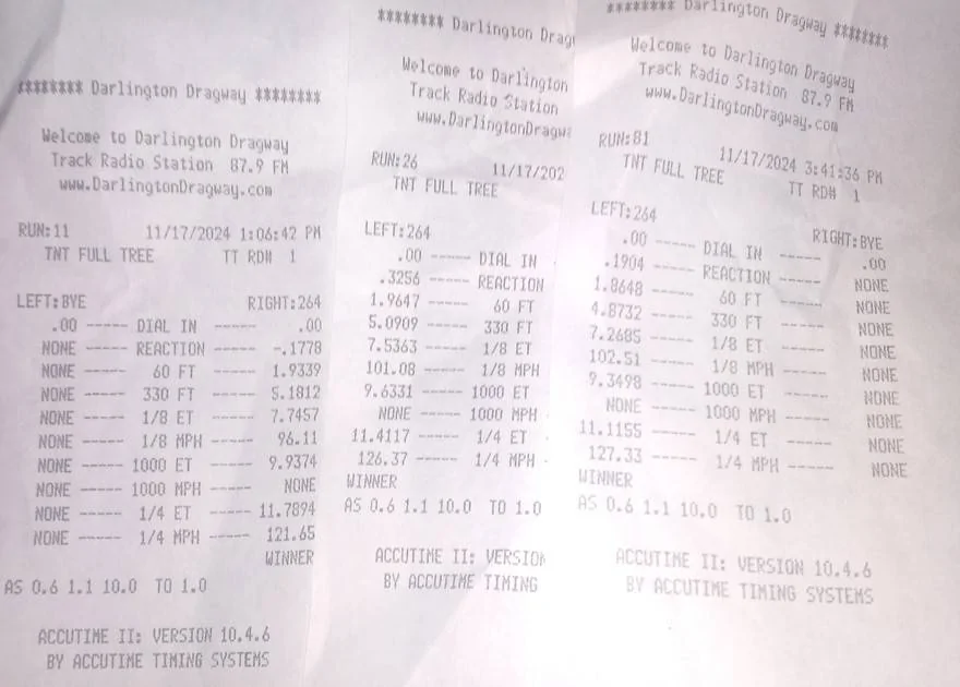 S650 Mustang 1/4 Mile Times Darlington_17th-100shot