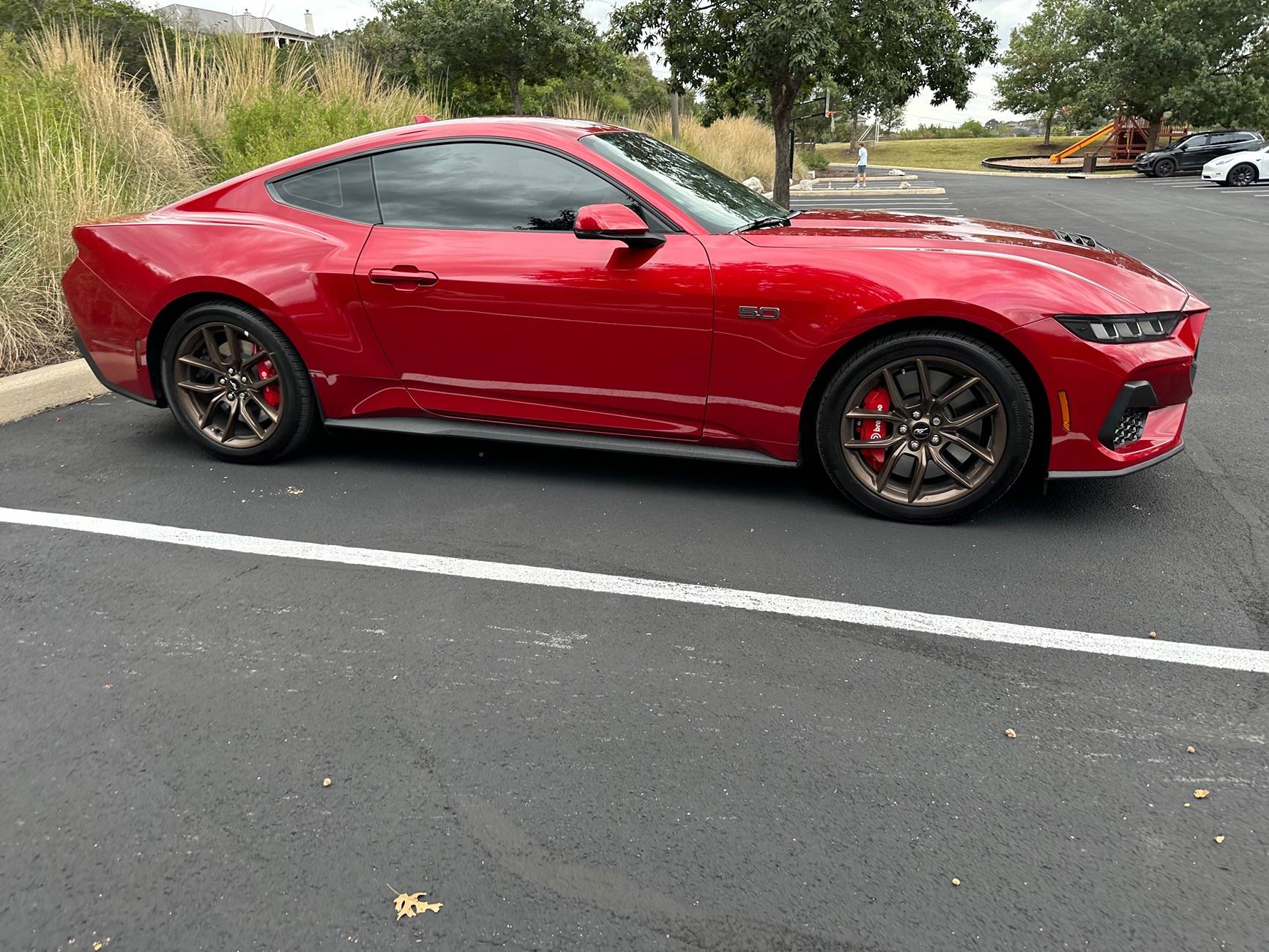 S650 Mustang Looking at 2024 Mustang GT premium IMG_9311