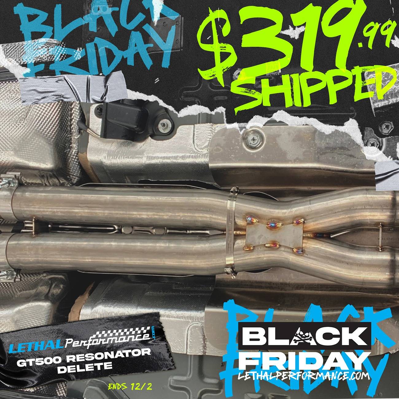 S650 Mustang Black Friday 2024 at Lethal Performance has BEGUN! GT50ResDel