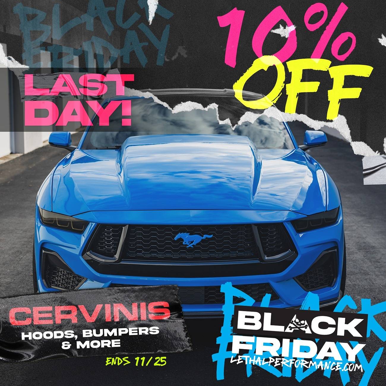 S650 Mustang Black Friday 2024 at Lethal Performance has BEGUN! cervini s650 last day bf 2024