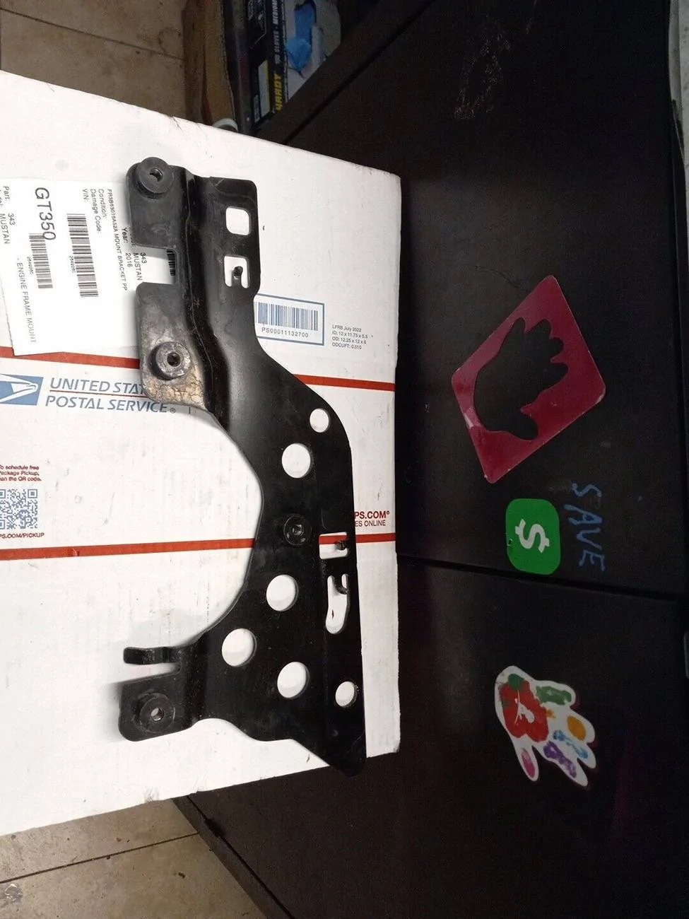 S650 Mustang Strut Tower Brace Installed s-l1600