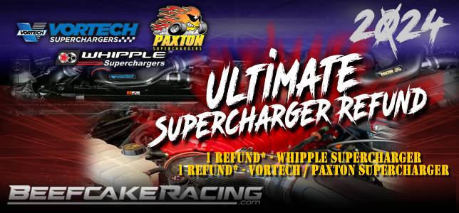 S650 Mustang Beefcake Racing's BLACK FRIDAY SALE is LIVE !!! harger-refund-2024-whipple-vortech-beefcake-racin