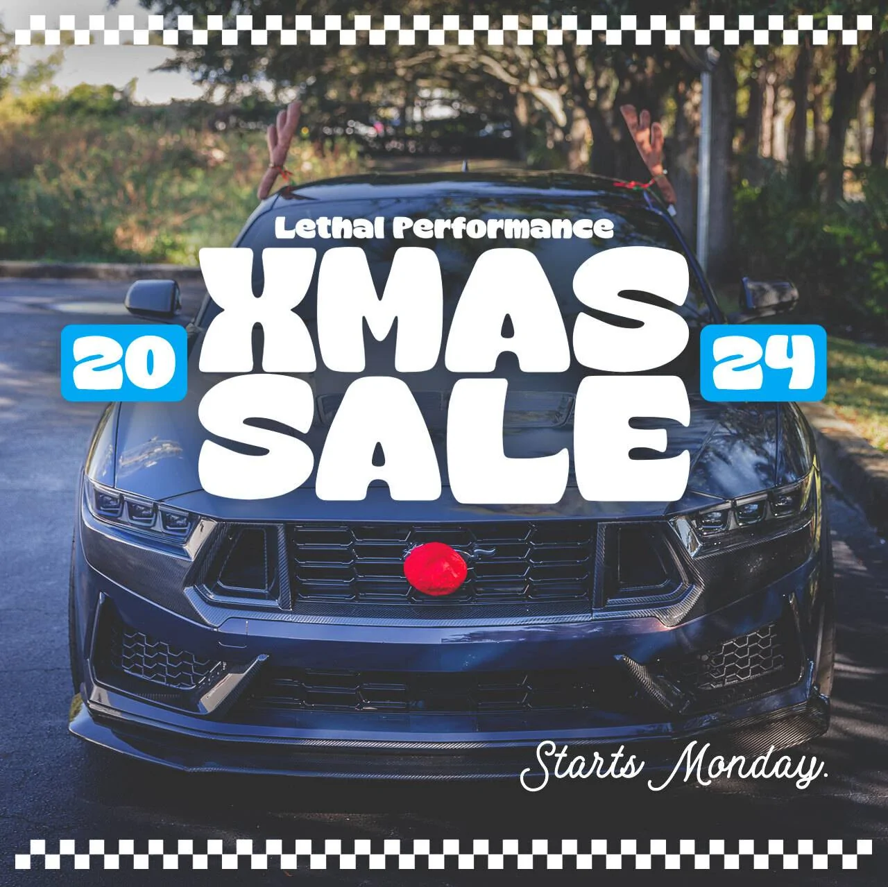 S650 Mustang Lethal Performance Christmas Sale is coming... xmassaleteaser_mustang