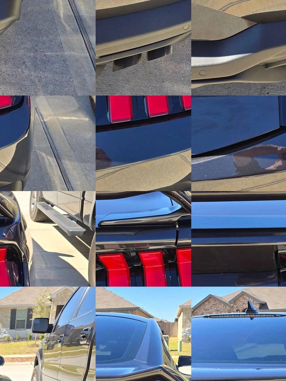 S650 Mustang Changing Spoilers on a 24 GT Premium 20241020_135841